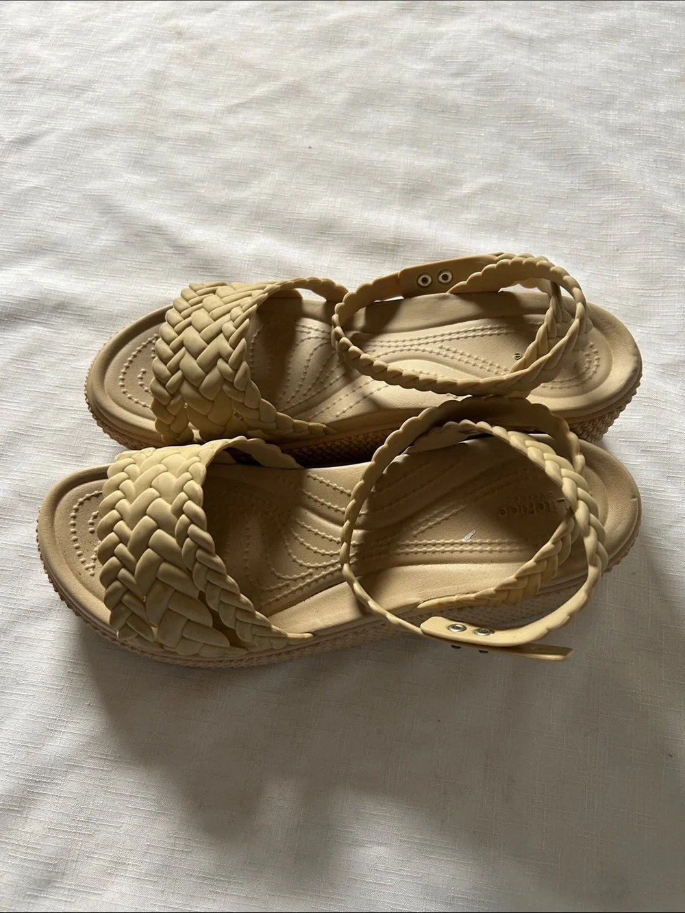 Women's Tan Wedge Sandals